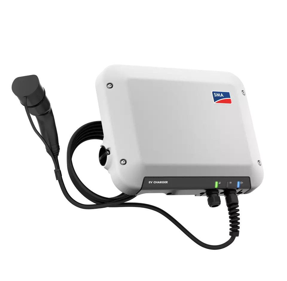 SMA EV charger laadpaal