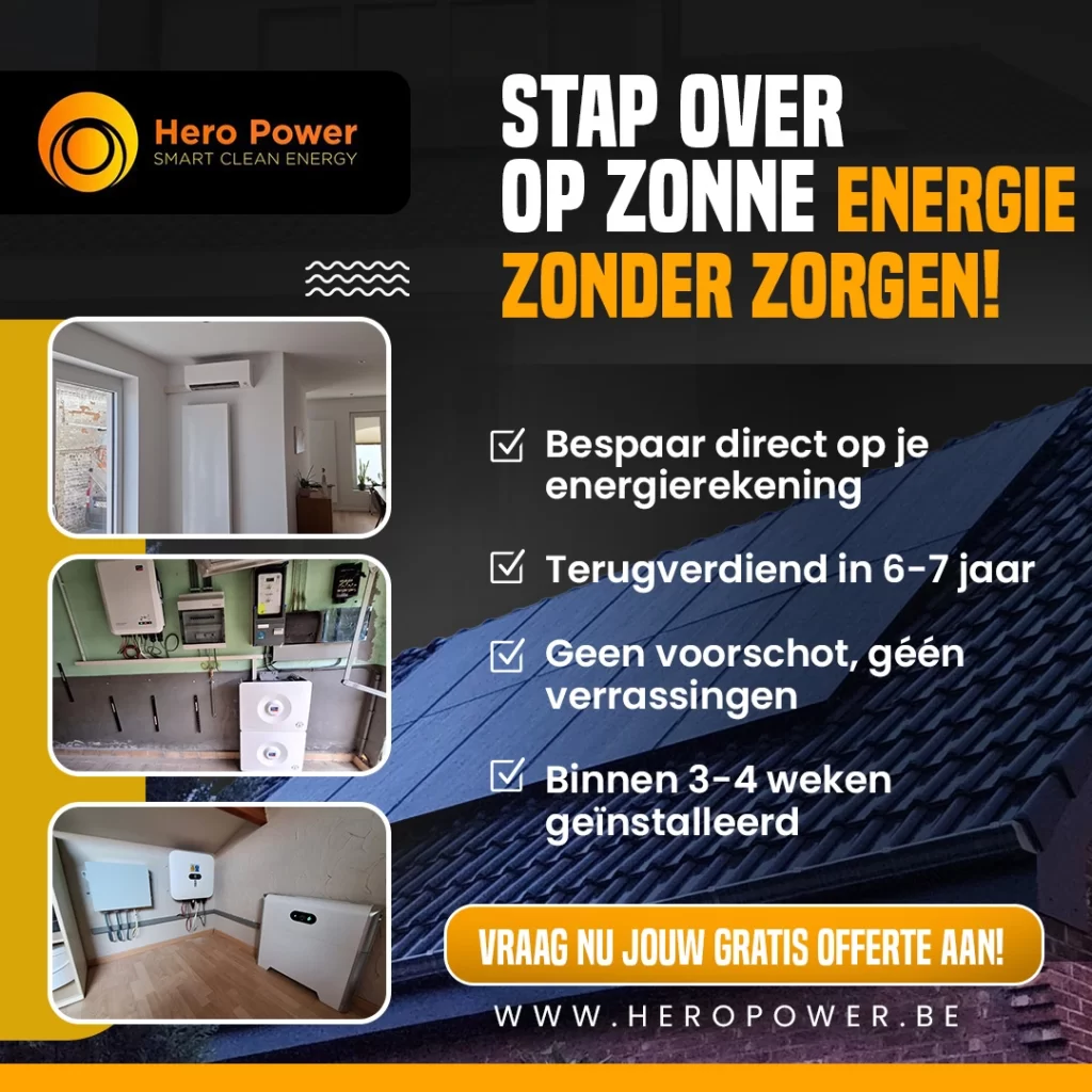 zonnepanelen met thuisbatterij