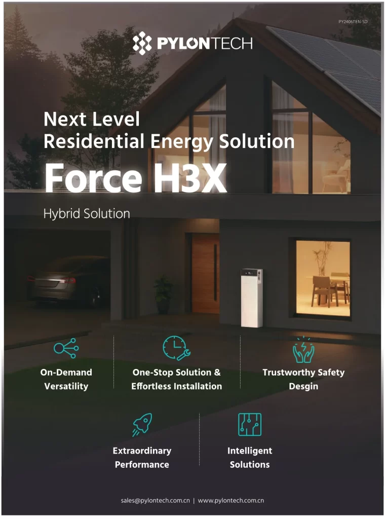 Pylontech H3X Force Thuisbatterij